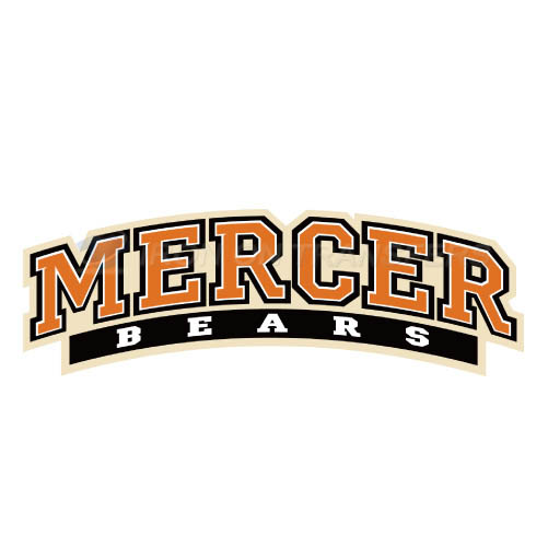 Mercer Bears Logo T-shirts Iron On Transfers N5021
